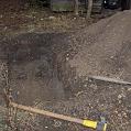 almost finished hole